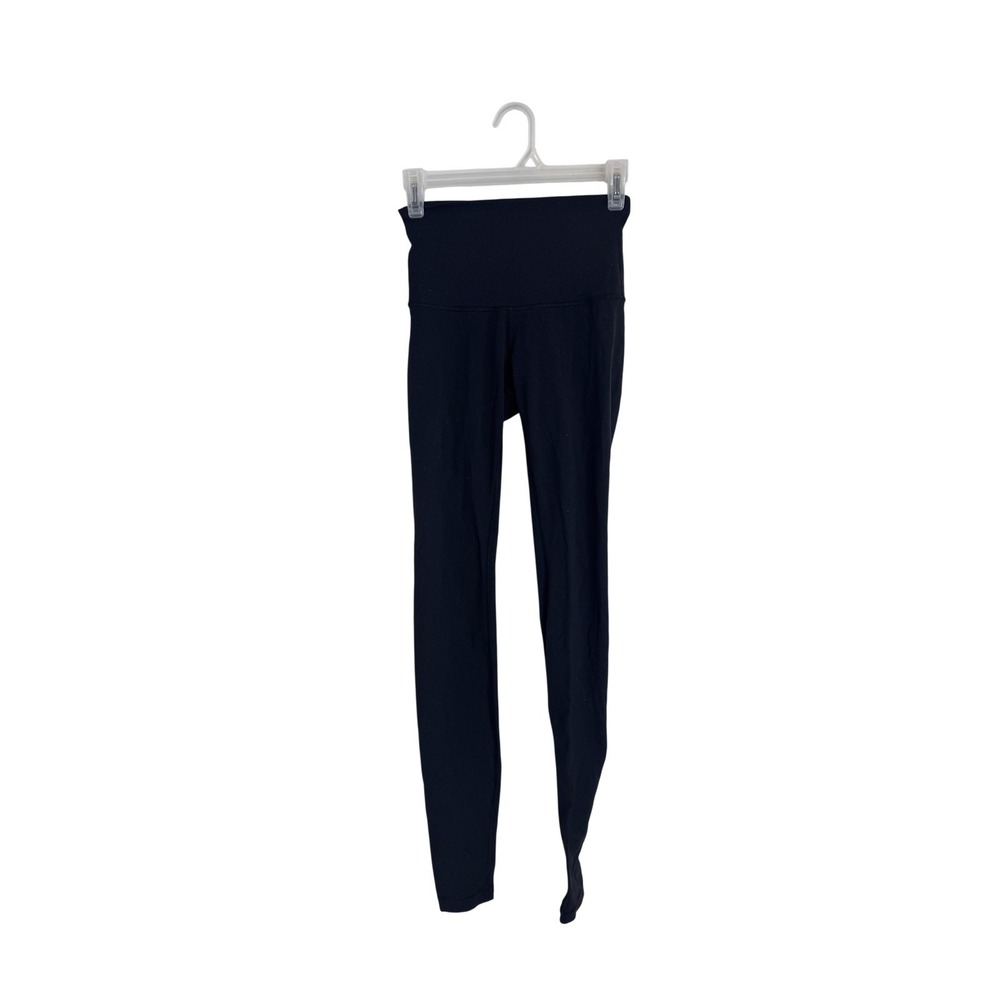 Lululemon Leggings Womens 4‎ Black High Rise Ankle Yoga Athletic Pants Stretch